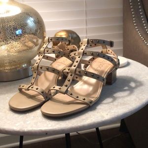 Sole Society Phoenix nude sandal Sz. 9.5